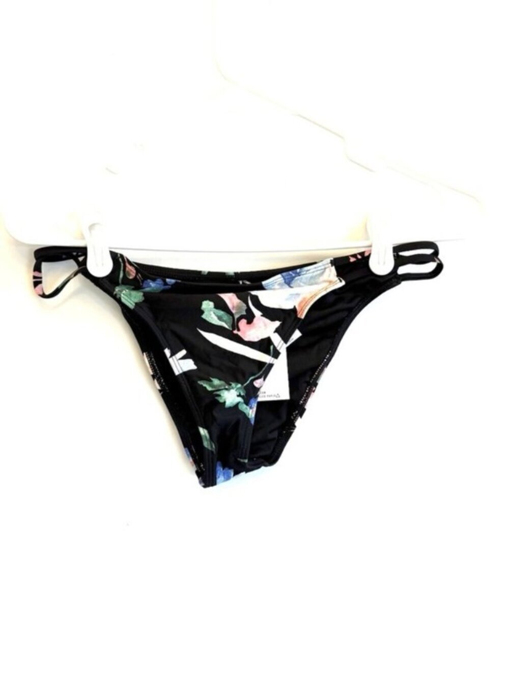 O’Neill Women’s Black Floral Bikini Bottom Size M